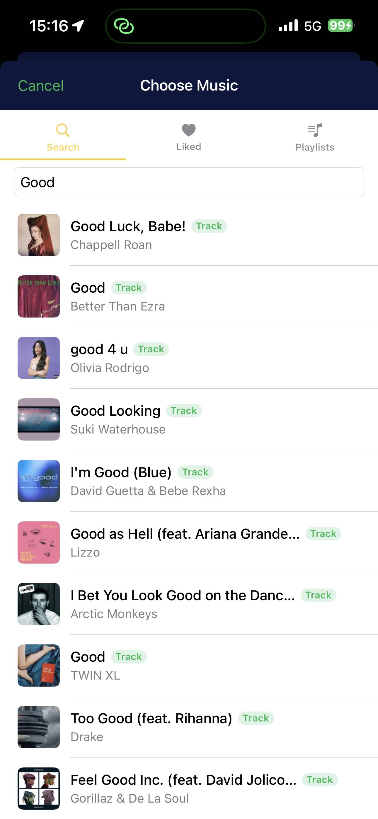 Music drops as you arrive